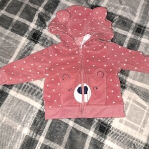 Carters Fleece Jacket Size NEWBORN